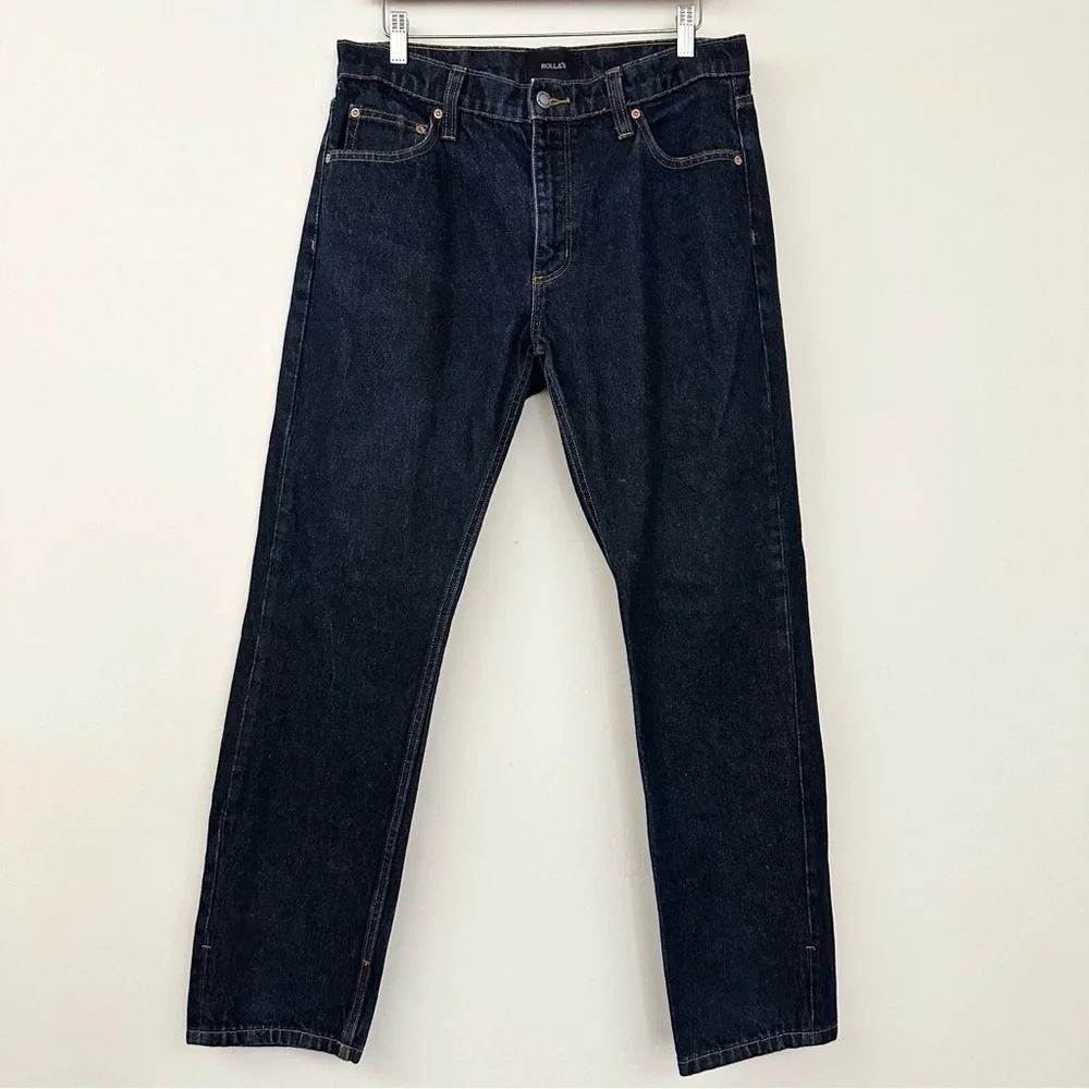 Rolla’s Relaxo Relaxed Fit Mens Denim Dark Wash Jeans